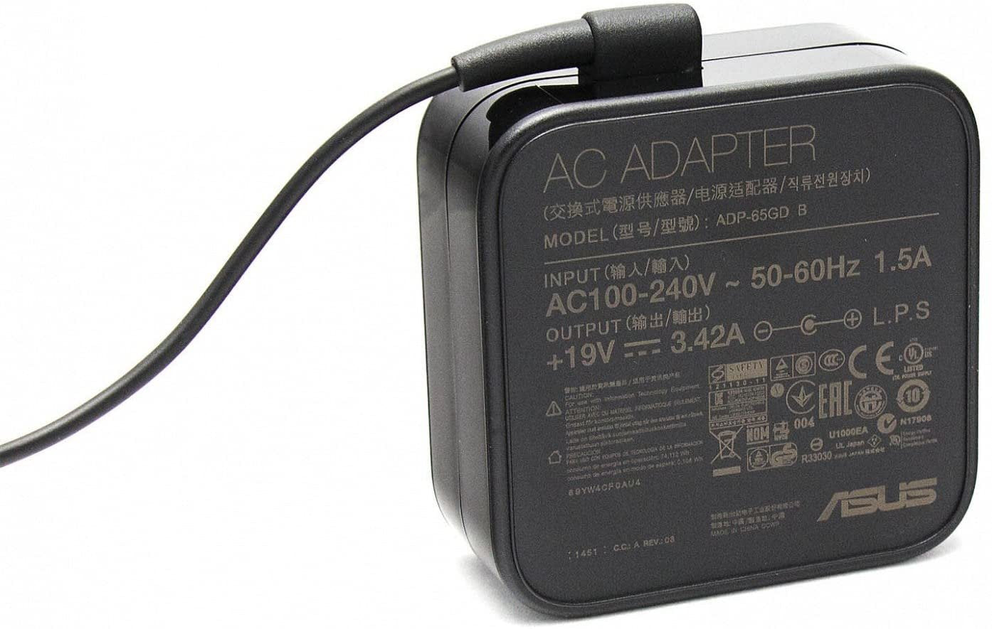 EAN 5711783151951 - ASUS 0A001-00041600 adaptador e inversor de corriente Interior 65 W Negro imagen 1