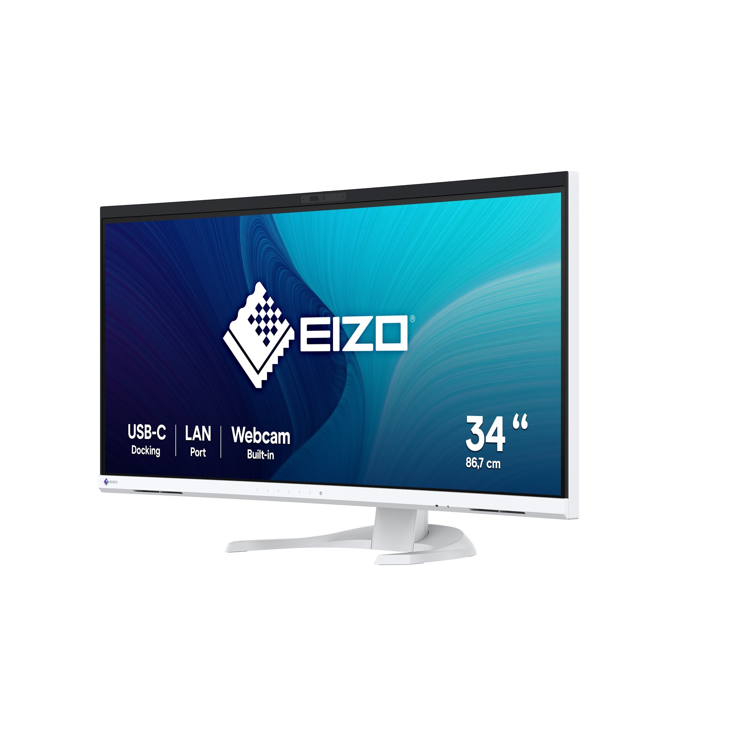 Monitor Eizo 86.7cm 34,1" Ev3450xc-Wt 21:9 4k 2xhdmi+Dp+Usb-C Curv