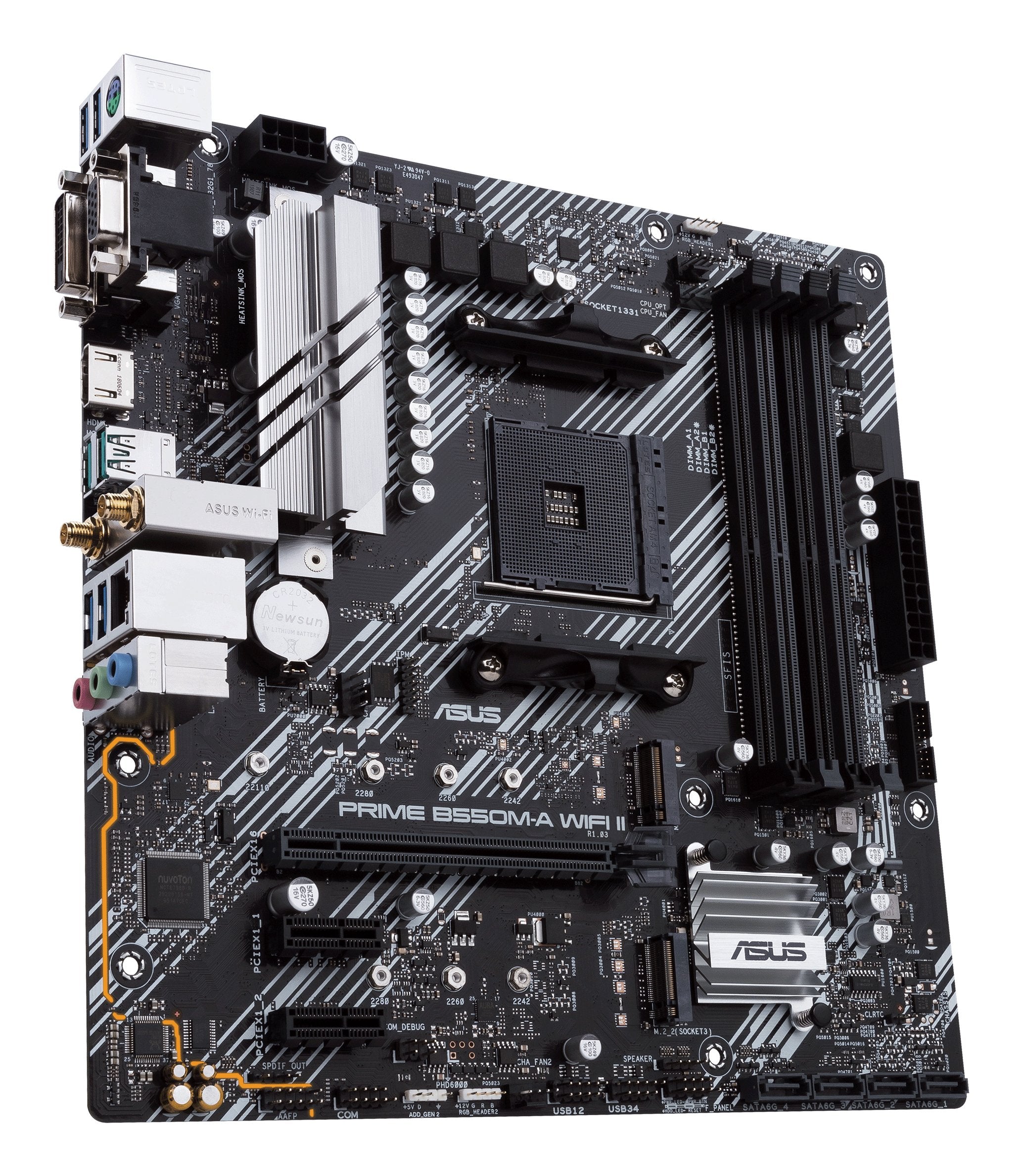 EAN 0195553309745 - ASUS PRIME B550M-A WIFI II AMD B550 Zócalo AM4 micro ATX imagen 4