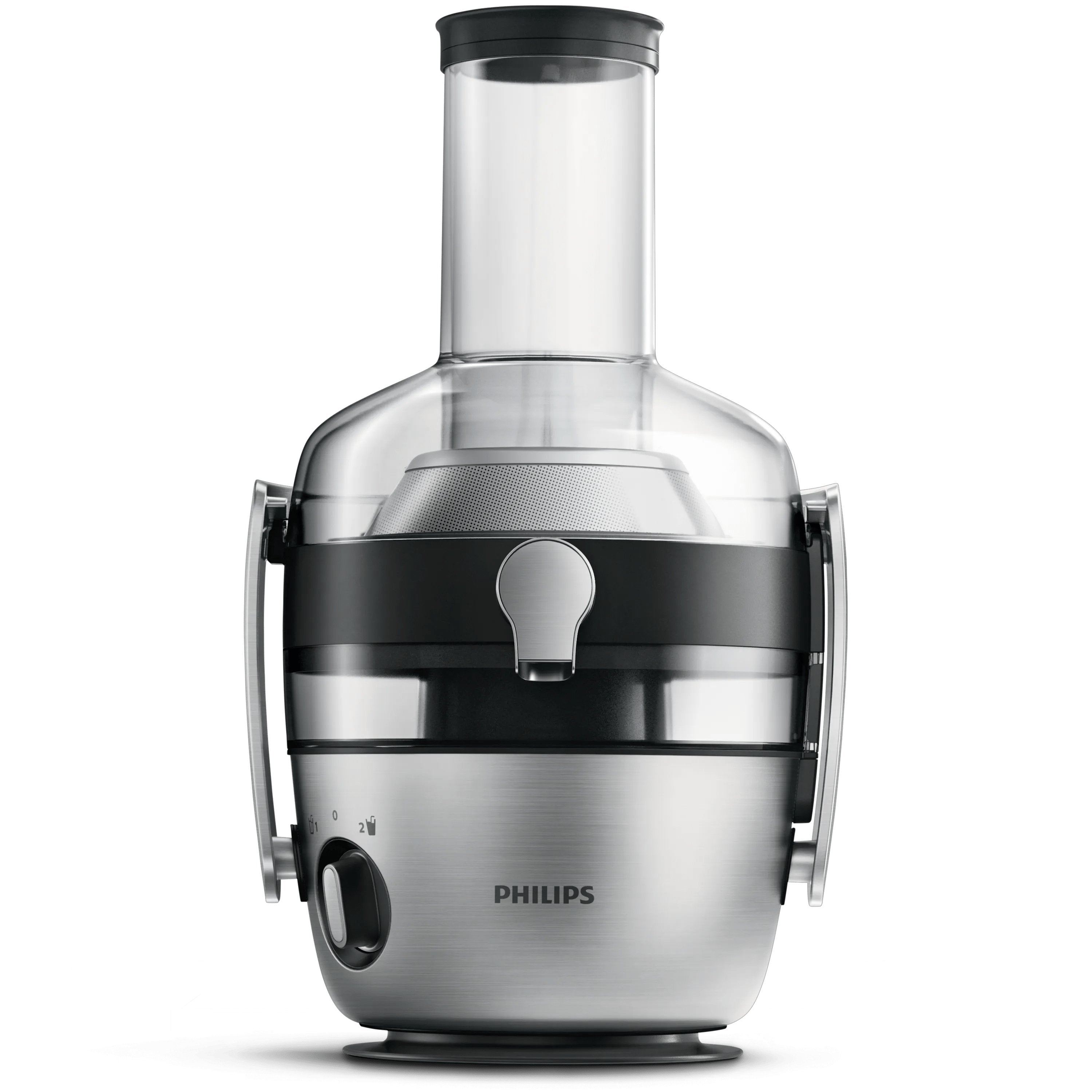 EAN 8710103777366 - Philips Avance Collection HR1921/20 exprimidor 1100 W Negro, Plata, Transparente imagen 2
