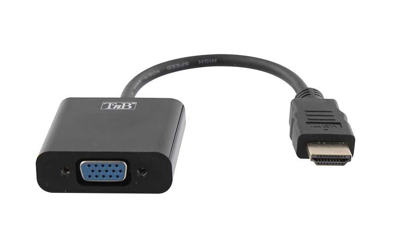 Microconnect Hdmivga Adaptador De Cable De Vídeo 15 M Vga (D-Sub) Hdmi Type C (Mini) Negro