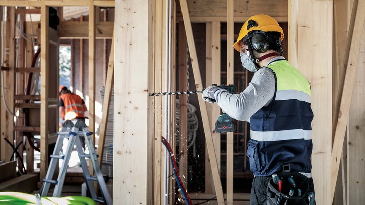 Taladro Sinfín Para Madera Bosch Professional, Ø 14 Mm, Longitud Útil 170 Mm 2608597628