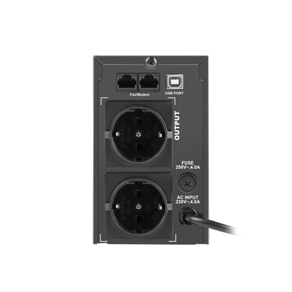 EAN 5901969406634 - Armac O/850F/LCD sistema de alimentación ininterrumpida (UPS) Línea interactiva 0,85 kVA 450 W 2 salidas imagen 4
