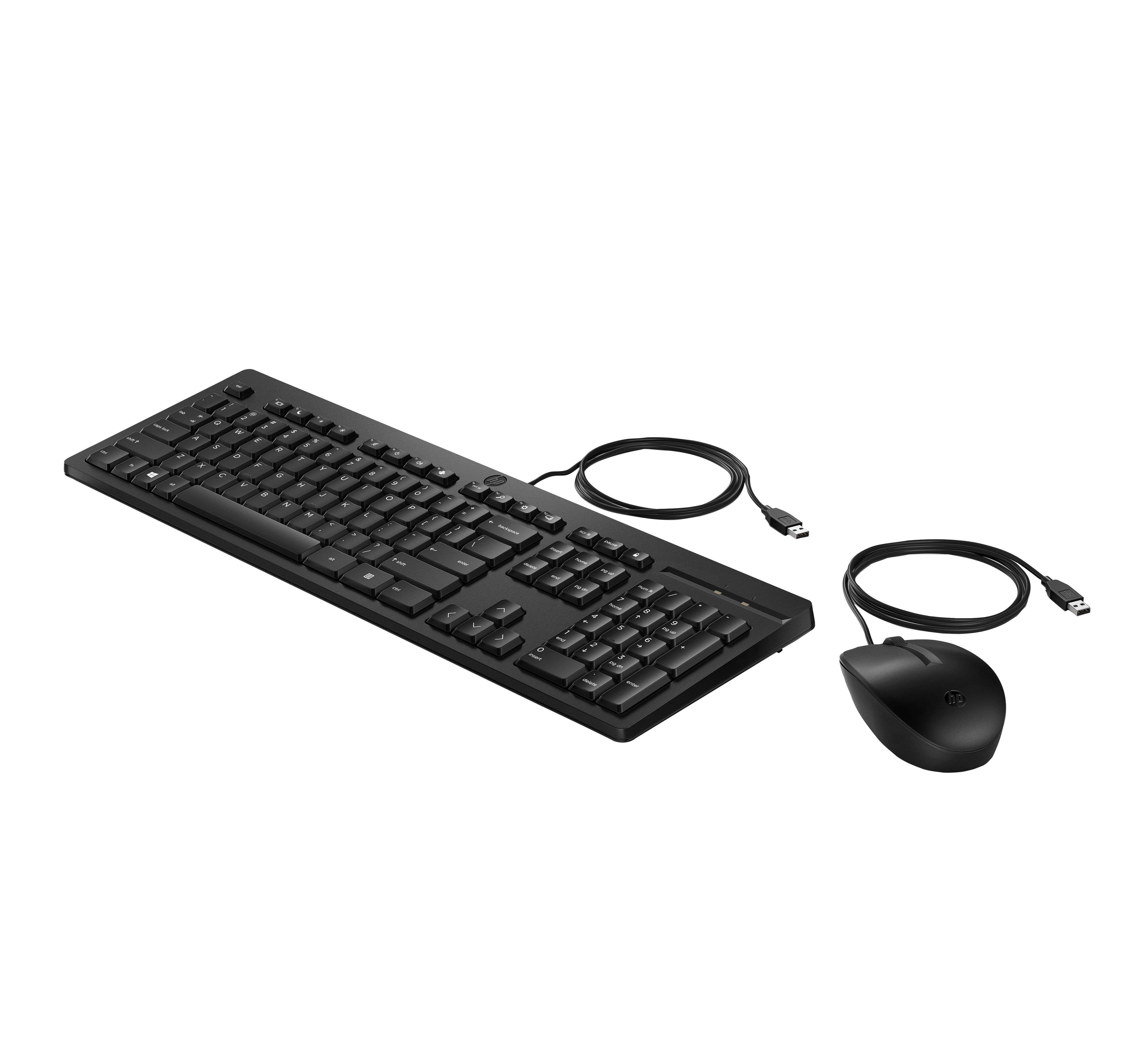EAN 0195161118944 - HP 225 Wired Mouse and Keyboard Combo teclado Ratón incluido USB Negro imagen 8