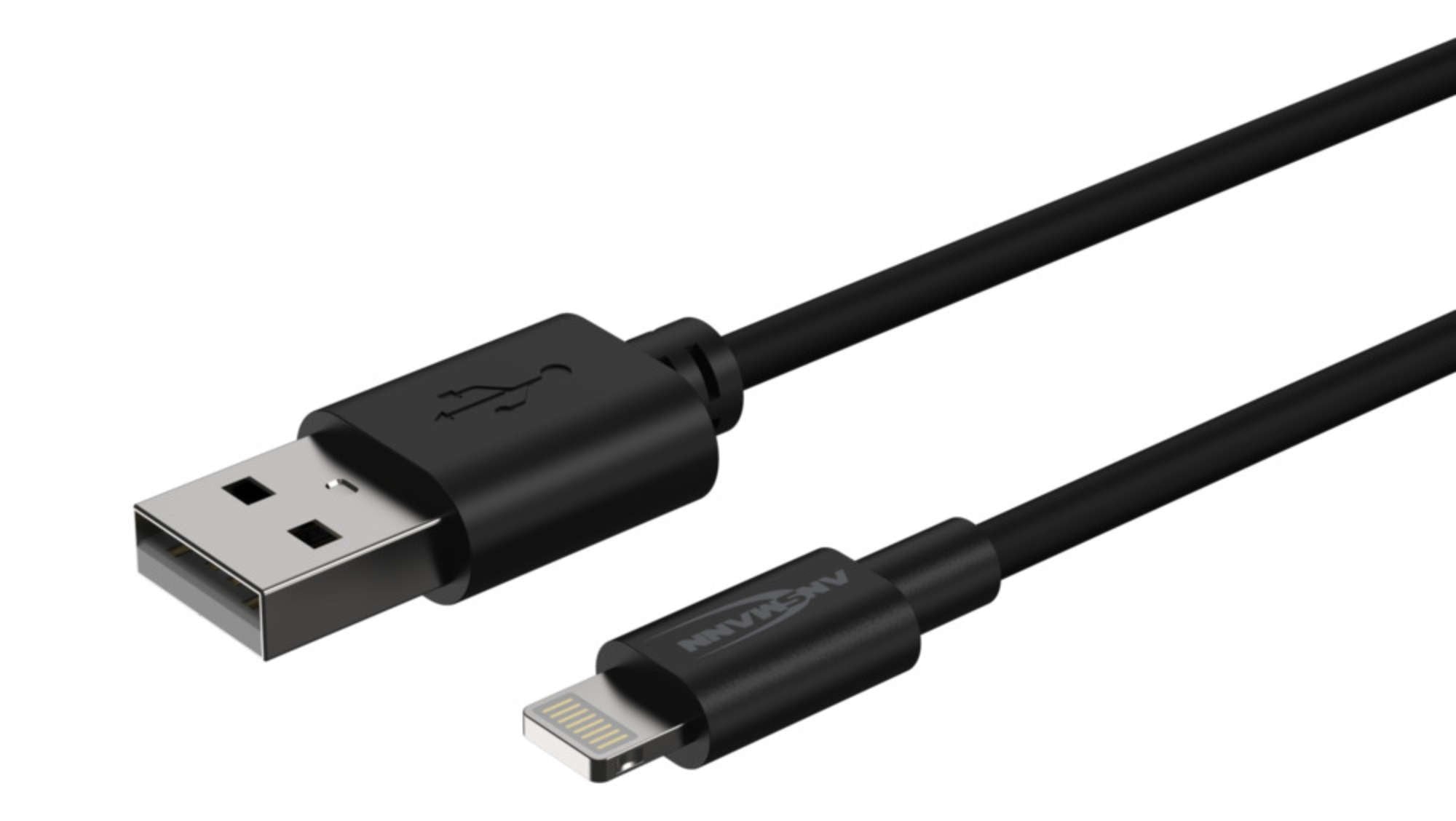 Cable De Carga Y Datos Ansmann Usb A Lightning De 100 Cm
