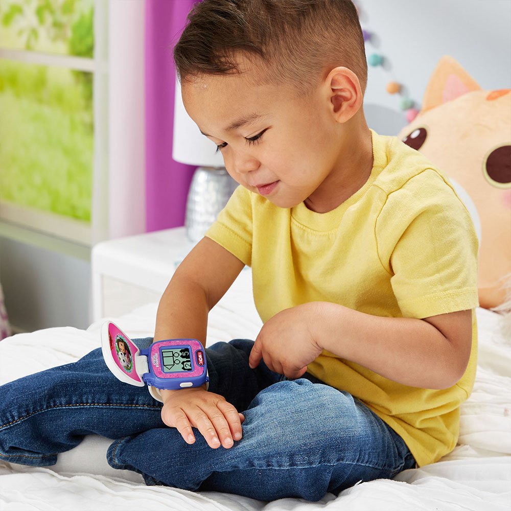 Reloj De Aprendizaje Pandy De Vtech Gabby'S Dollhouse, Wallwatch Pink 80-561804