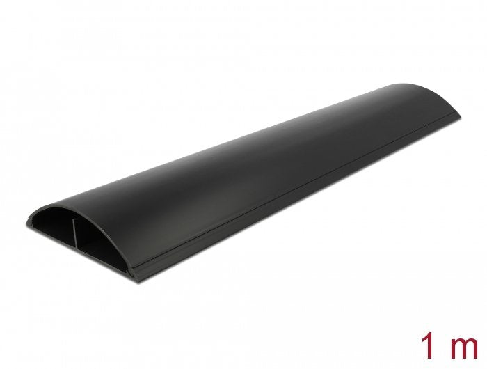 Delock Cablekanal Selbstklebend 119 X 26 Mm - Länge 1 M Schwarz