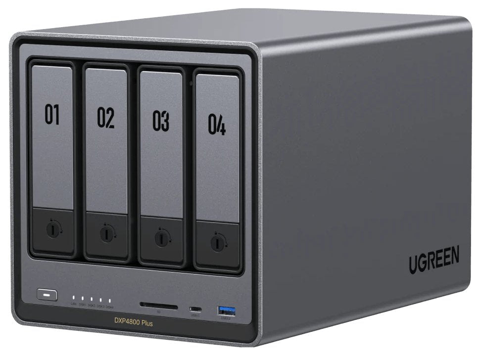 EAN 6941876232611 - Ugreen NASync DXP4800 Plus NAS Escritorio Intel® Pentium® Gold 8505 8 GB DDR5 0 TB UGOS PRO imagen 1