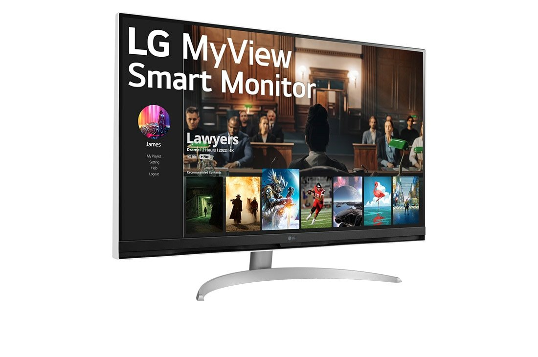 Lg 32sq700s-W Monitor Smart 32" 4k 2xhdmi Usbc Mm