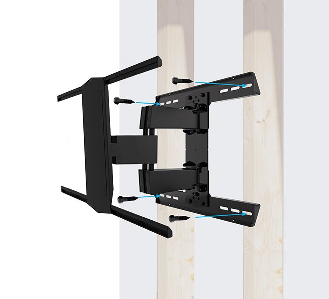 EAN 5019318307072 - B-Tech Twin Cantilever 190,5 cm (75") Pared Negro imagen 6