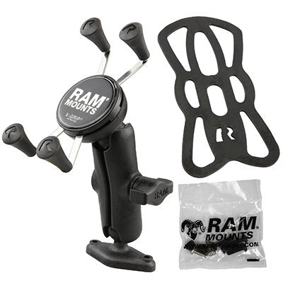 Unpkd Ram X-Grip Holder W Dbl Diamond Base