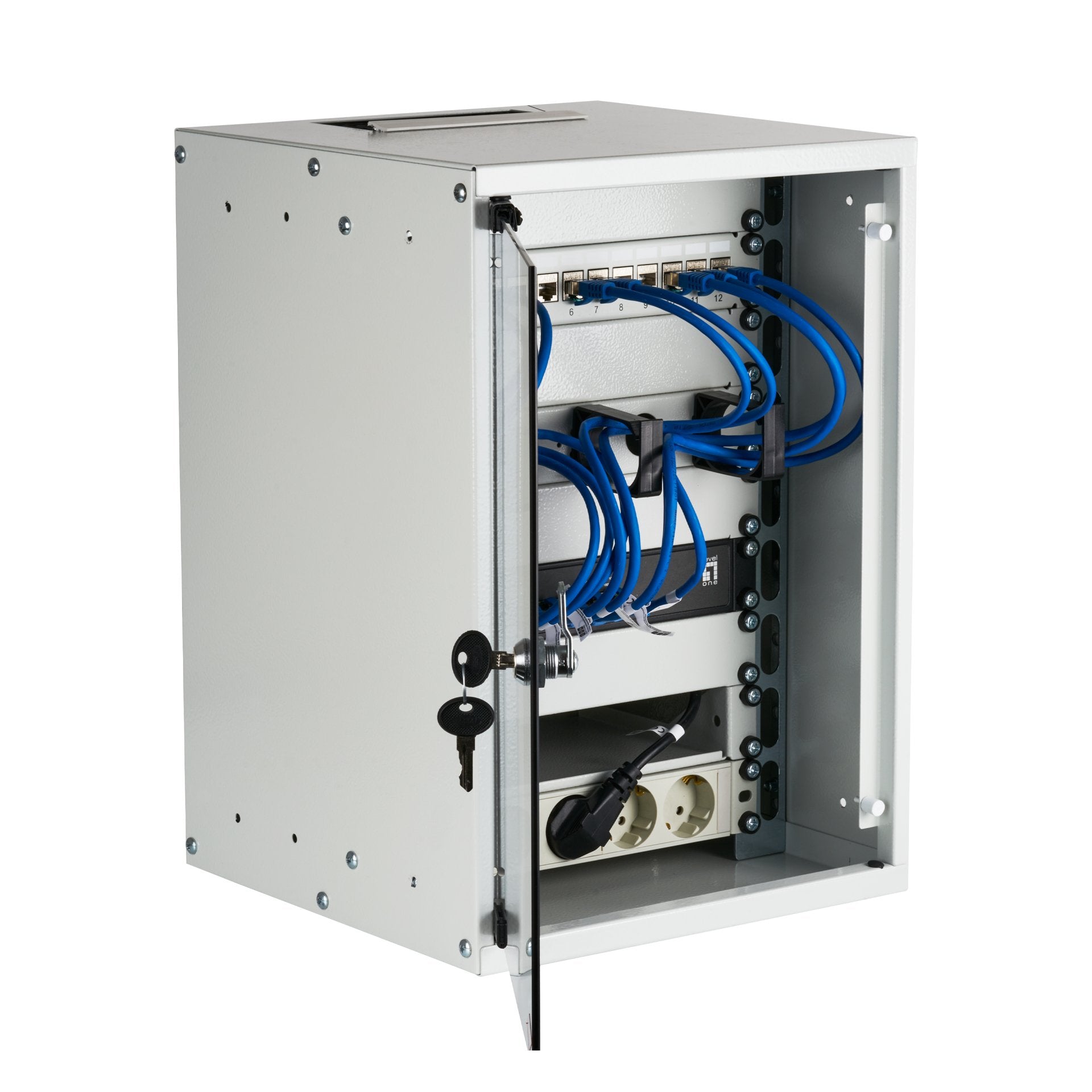 EAN 4049759322342 - EFB Elektronik WGB-1009GR.30-SET1 armario rack 9U Bastidor de pared Gris imagen 2