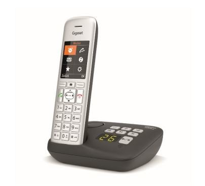Teléfono Gigaset Ce 575 A Dect Negro, Plata