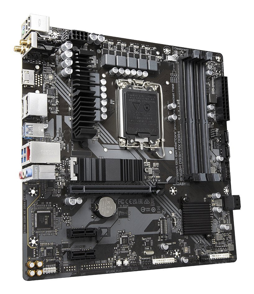 EAN 4719331850869 - GIGABYTE B760M DS3H AX DDR4 placa base Intel B760 Express LGA 1700 micro ATX imagen 4