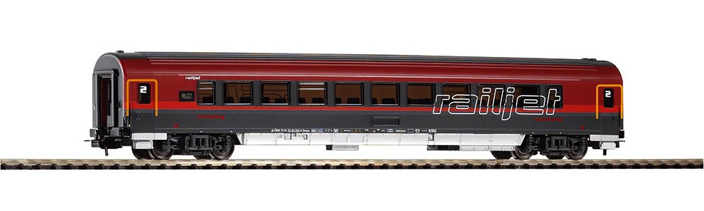 Piko 57643 H0 Schnellzugwagen Railjet Deröbb 2. Clase