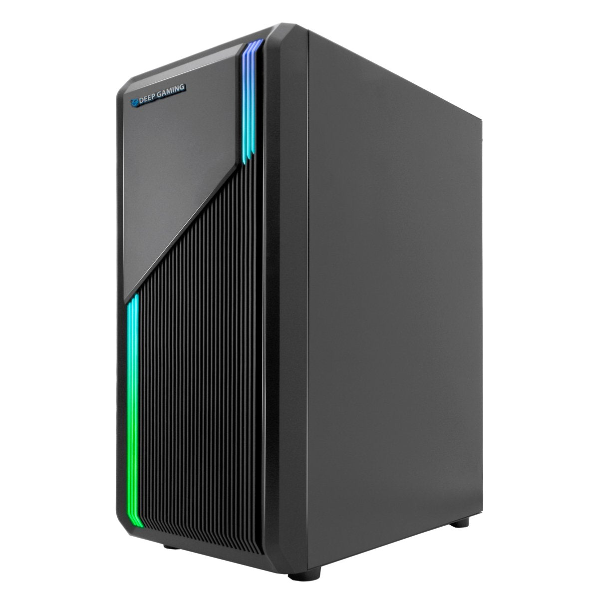 Caja Atx Deep Gaming A230 Rgb 13 Modos Usb 3.0 Negra Dg-Cha-A230-0