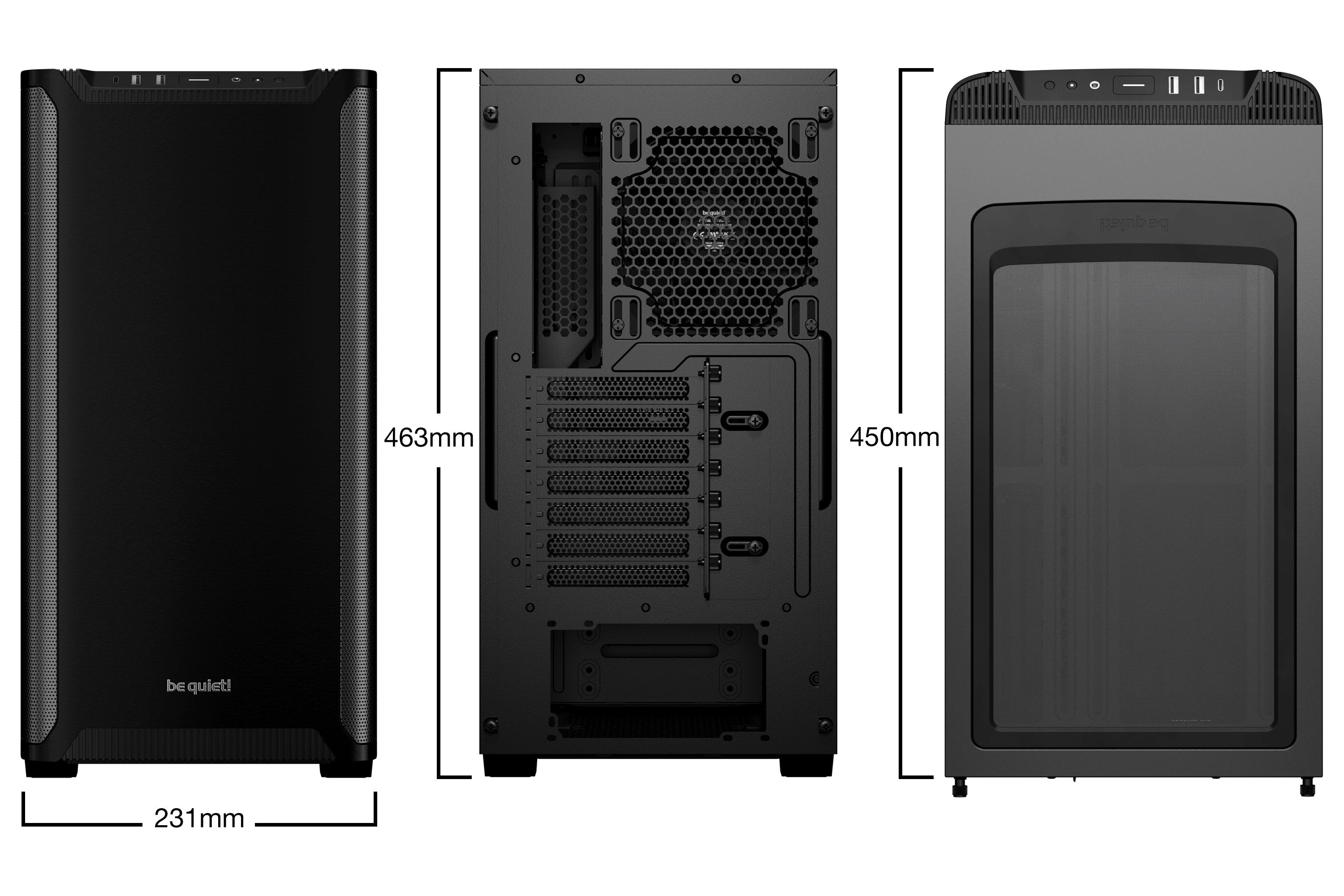 EAN 4260052191798 - be quiet! PURE BASE 501 Black Midi Tower Negro imagen 2