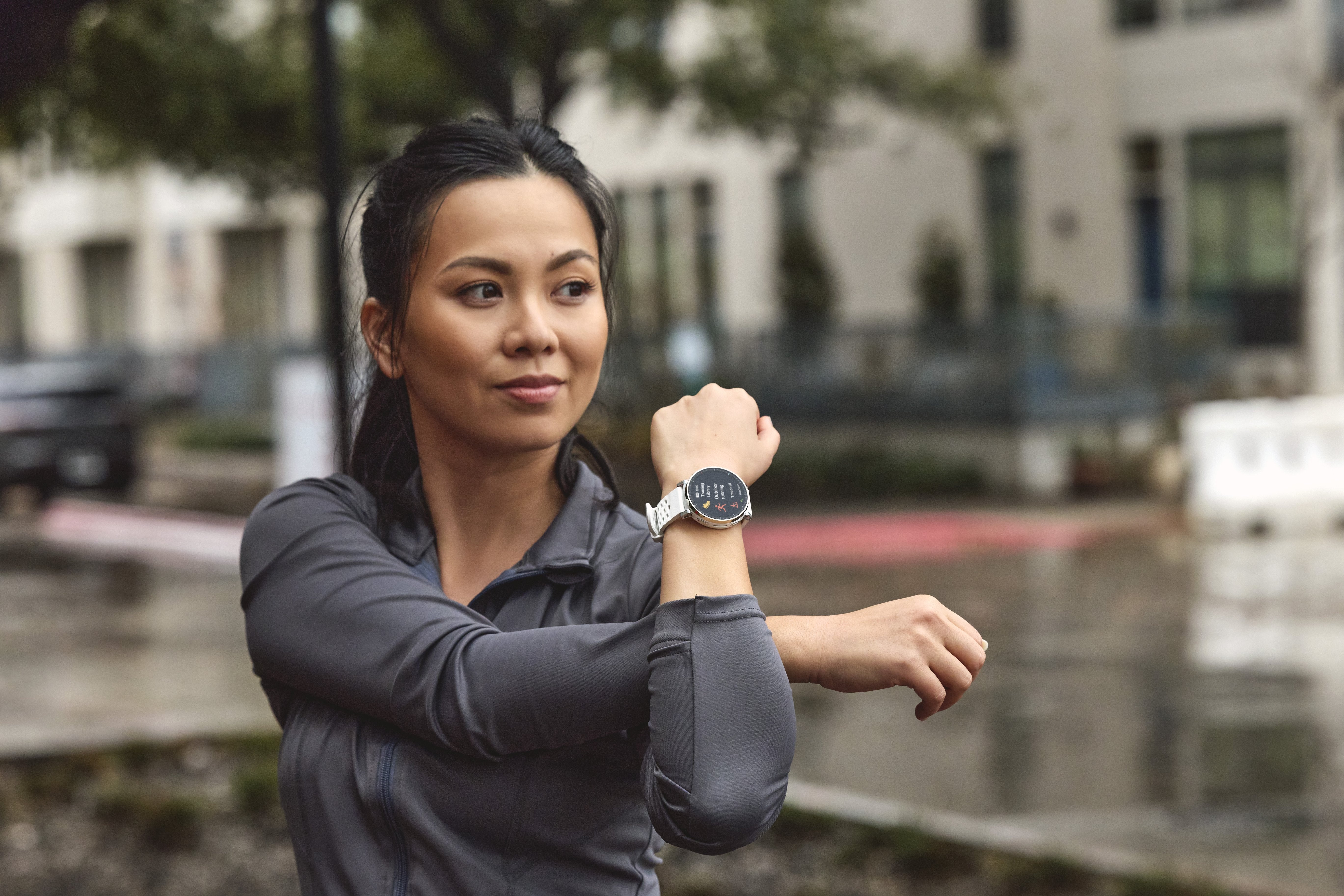 Smartwatch Amazfit Active 3 Premium Blanco Hyrox-Modus