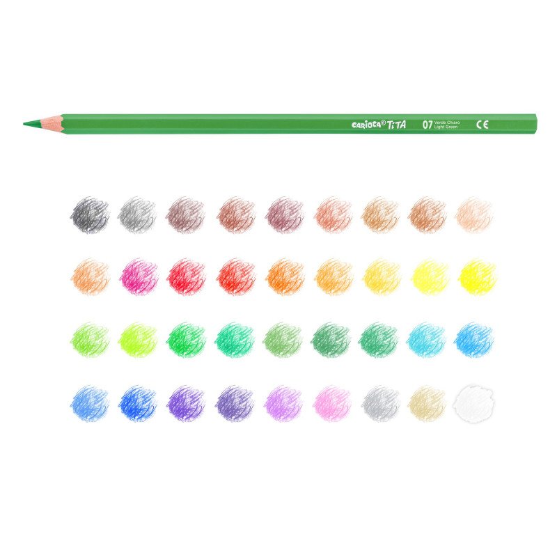 EAN 8003511428006 - Carioca 42800 lápiz de color Multicolor 120 pieza(s) imagen 2
