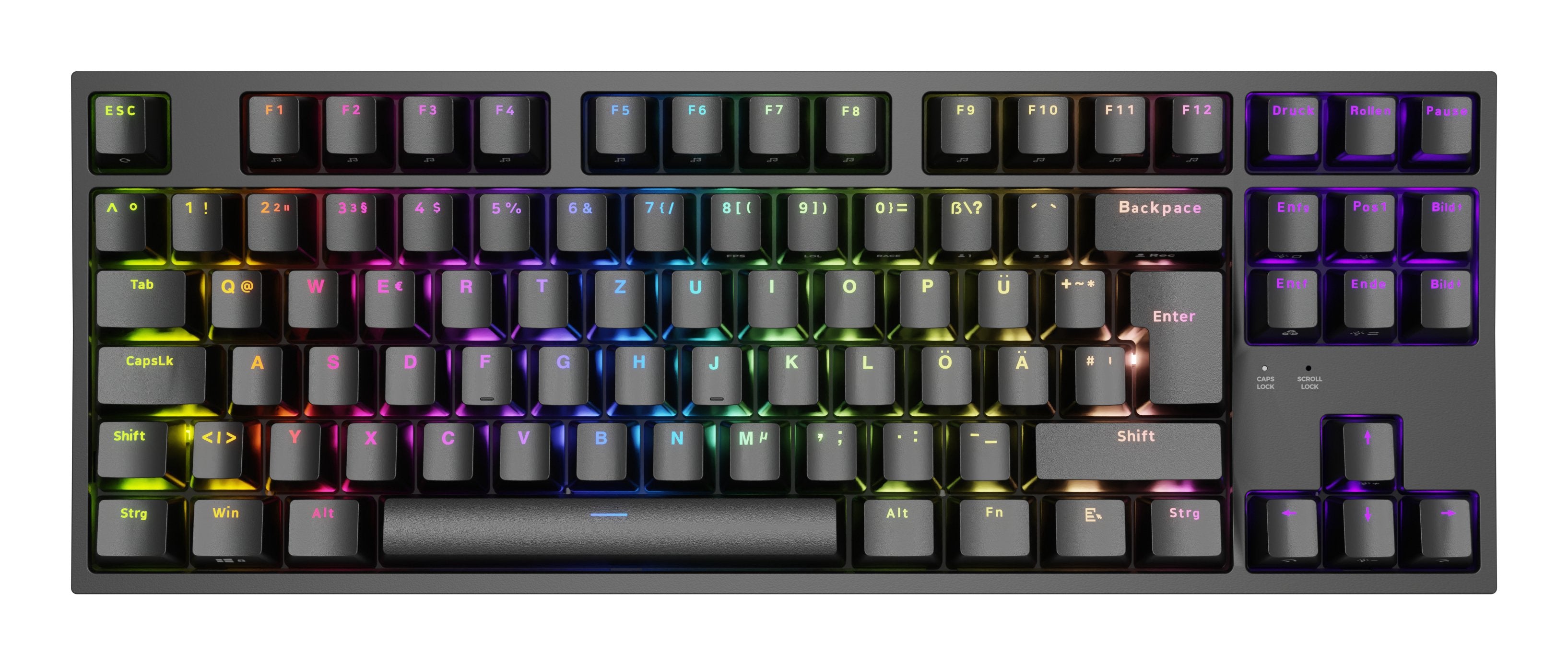 EAN 5901969444643 - GENESIS Thor 404 TKL teclado Juego USB QWERTZ Alemán Negro imagen 4