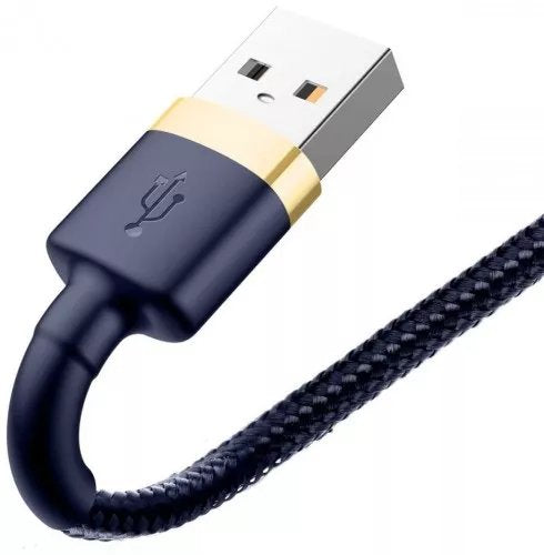 EAN 6953156290761 - Baseus CALKLF-CV3 cable de conector Lightning 2 m Azul, Oro imagen 3