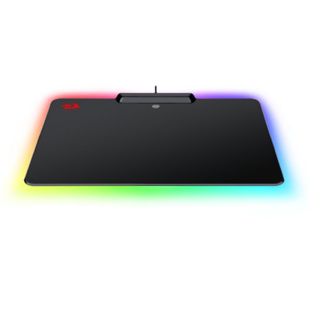 Redragon Epeius Rgb P009 Alfombrilla De Ratón Para Juegos Negro, Translúcido