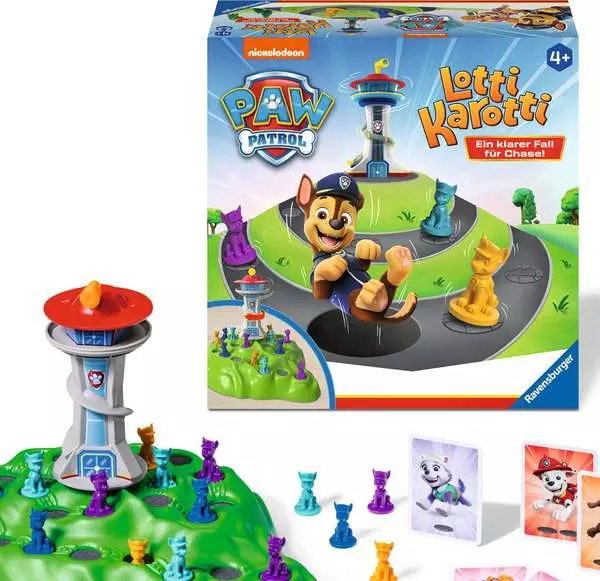 Ravensburger Paw Patrol Funny Race, Juego De Mesa 22372