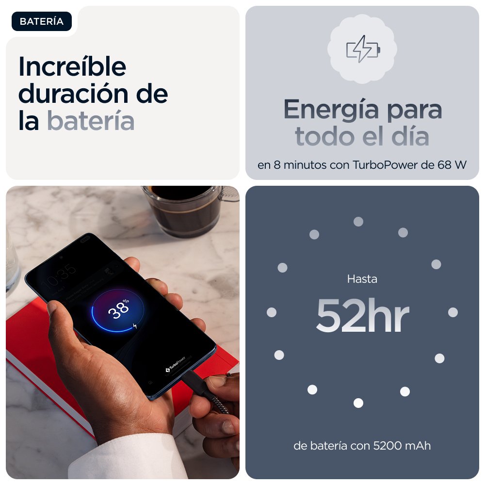 EAN 840023295898 - Motorola edge 60 fusion 16,9 cm (6.67") SIM doble Android 15 5G USB Tipo C 8 GB 256 GB 5200 mAh Gris imagen 19