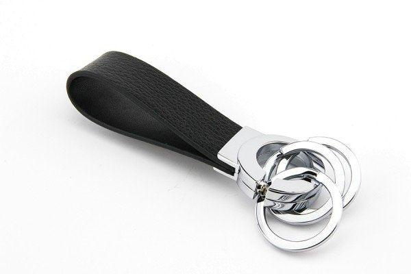 EAN 4024023115950 - TROIKA KR8-02/LE llavero y llavero tipo cartera Anilla de llavero Negro, Plata imagen 4