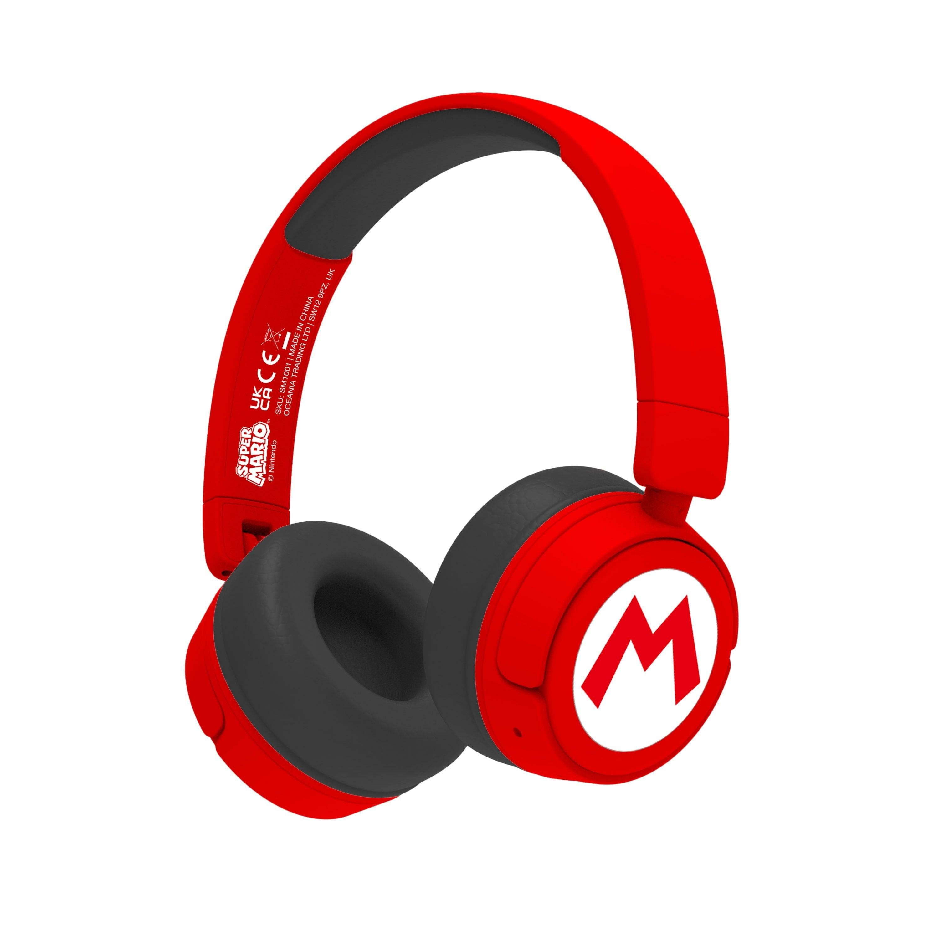 EAN 5055371625975 - OTL Technologies Super Mario Auriculares Inalámbrico y alámbrico Diadema Música USB Tipo C Bluetooth Rojo imagen 1