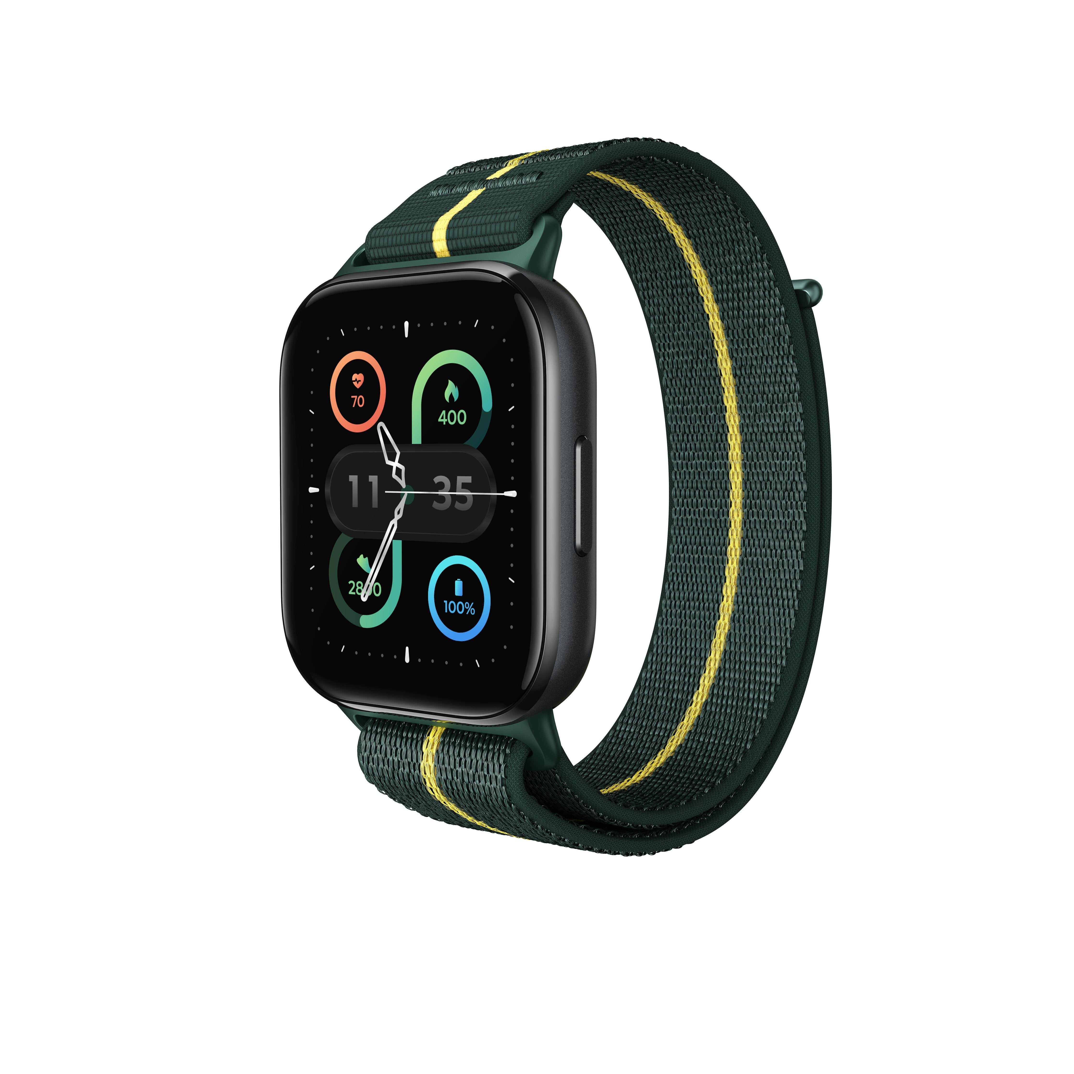 EAN 0840023294563 - Motorola moto watch fit 4,83 cm (1.9") OLED 44.5 mm Digital Pantalla táctil Verde, Gris GPS (satélite) imagen 4
