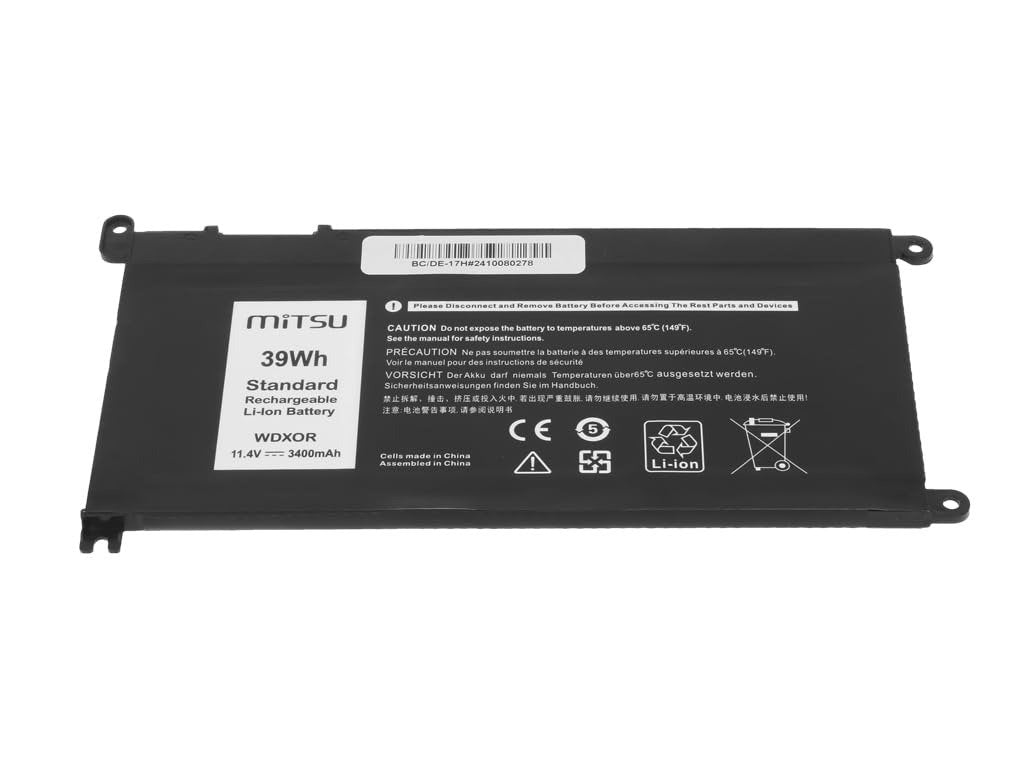 EAN 5903050376802 - Mitsu BC/DE-17H Batería imagen 2