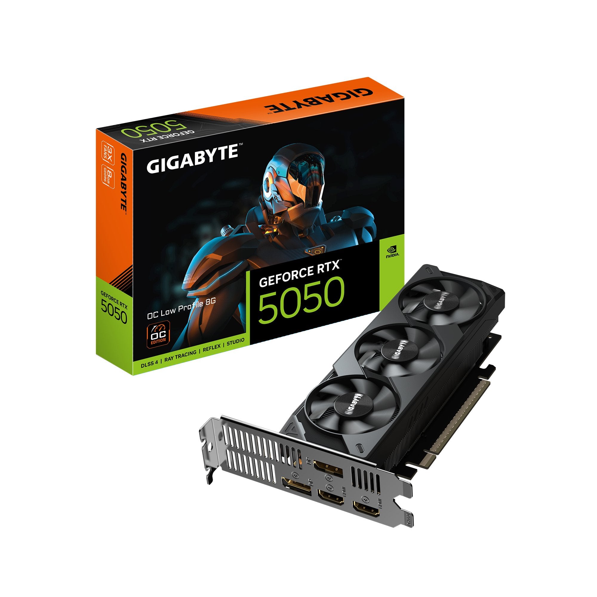 EAN 4719331356736 - GIGABYTE GeForce RTX 5050 OC Low Profile 8G imagen 1