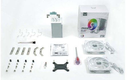EAN 4573615590038 - Scythe MUGEN 6 Placa base Ventilador 12 cm Blanco 2 pieza(s) imagen 13