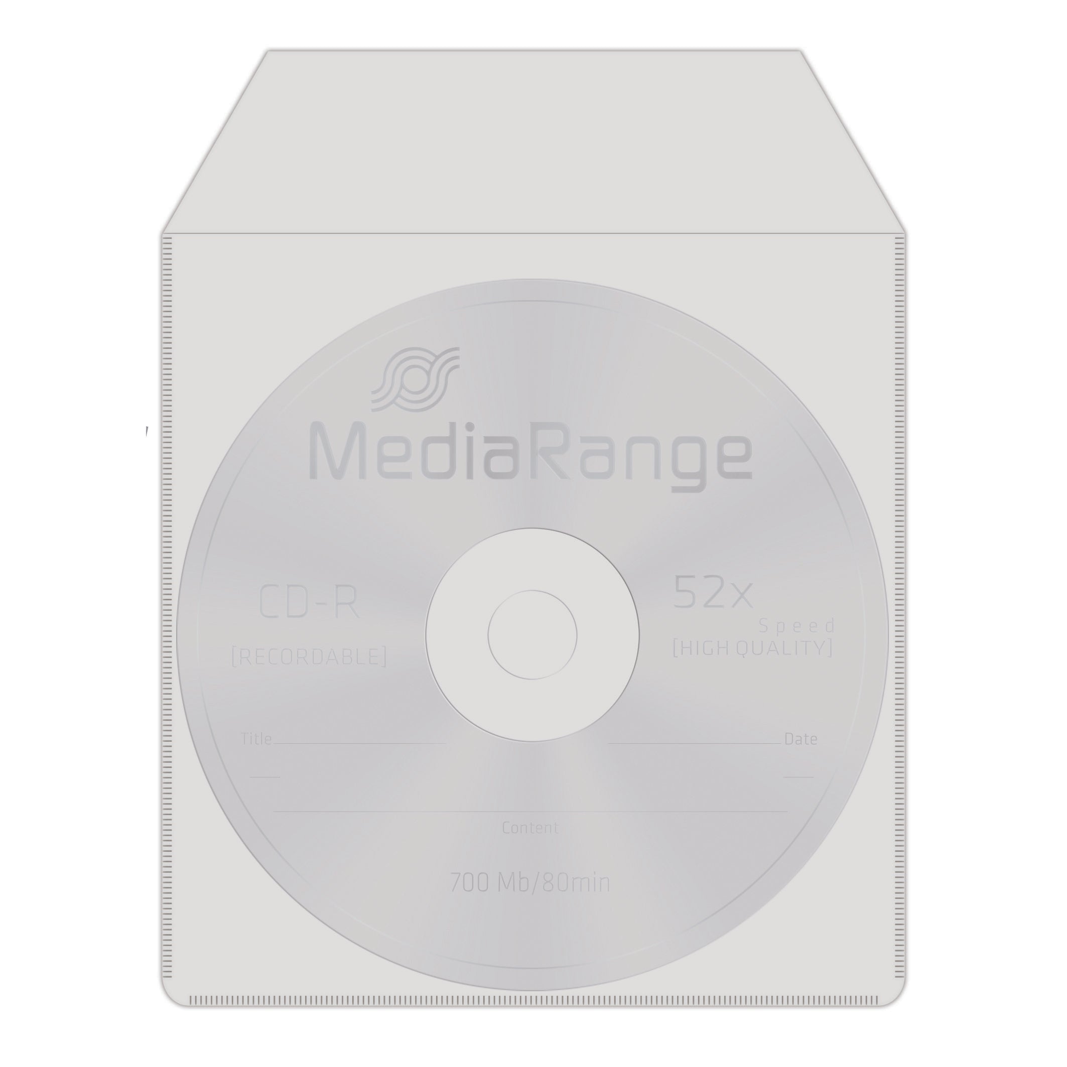 EAN 4260057124753 - MediaRange BOX64 funda para discos ópticos 1 discos Gris imagen 3