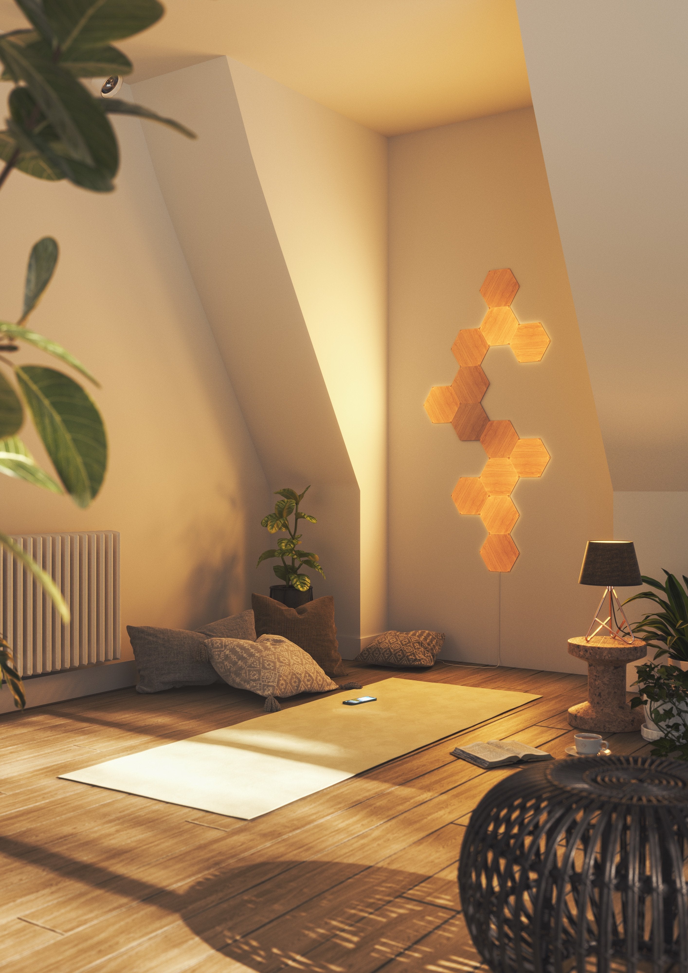 EAN 0840102703924 - Nanoleaf Elements Hexagon Starter Kit Hexágono imagen 11