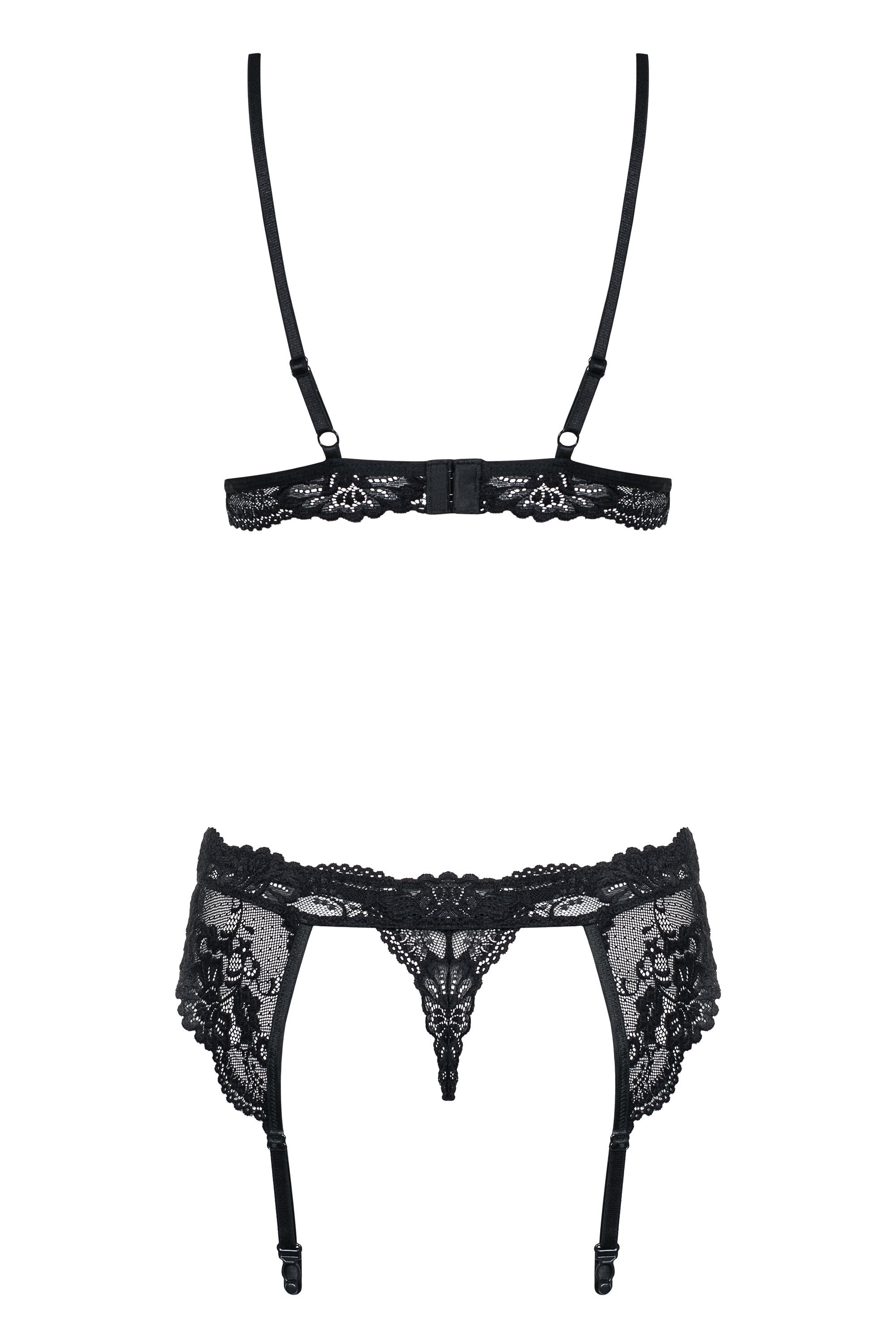 Set 3 Piezas Color Negro Talla (Interno):L/Xl