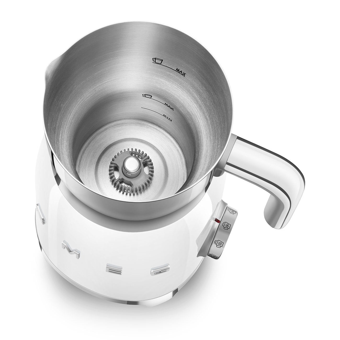 EAN 8017709316136 - Smeg MFF11WHEU espumador o calentador de leche Automatic milk frother/warmer Blanco imagen 5