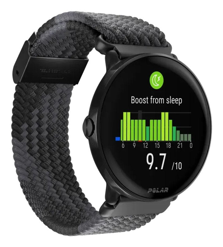 Polar Reloj De Fitness - Ignite 3 Gps - Braided Yarn - Negro