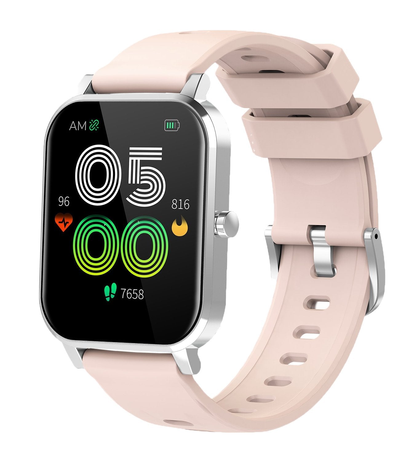 Pulsera Reloj Deportiva Denver Sw - 181 - Smartwatch - Ip67 - 1.7pulgadas - Bluetooth - Rosa