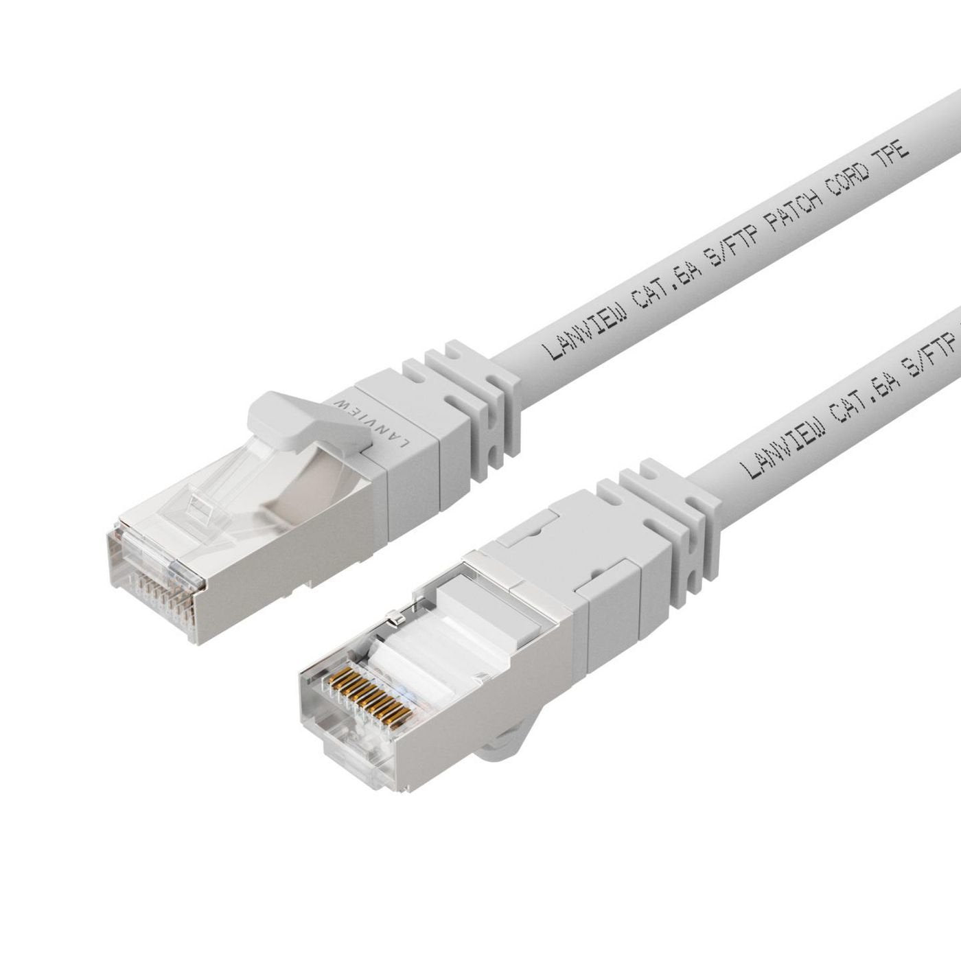 Cat6a S/Ftp 1,5m White Lszh, High-Flex