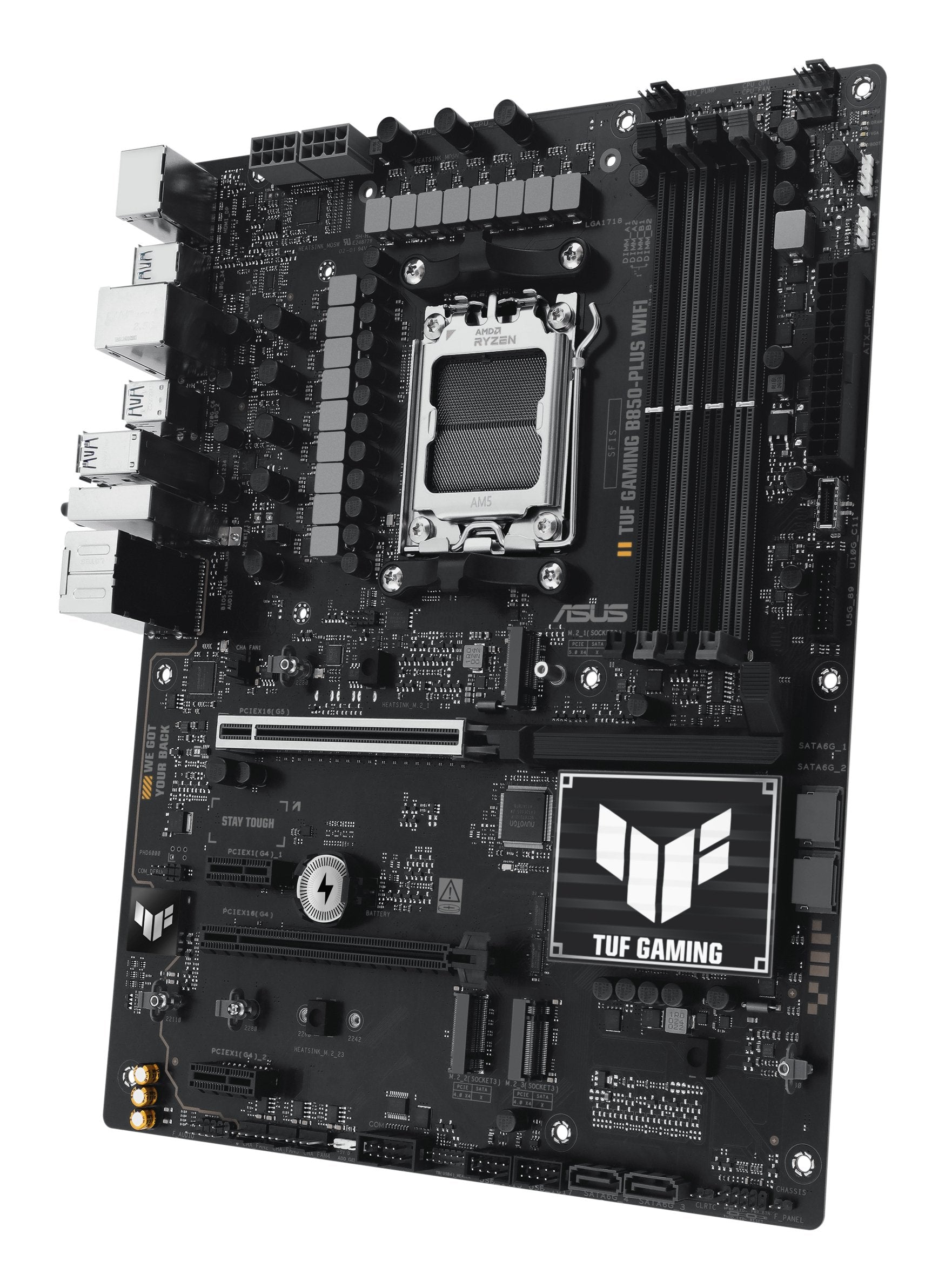 EAN 4711387781609 - ASUS TUF GAMING B850-PLUS WIFI AMD B850 Zócalo AM5 ATX imagen 8