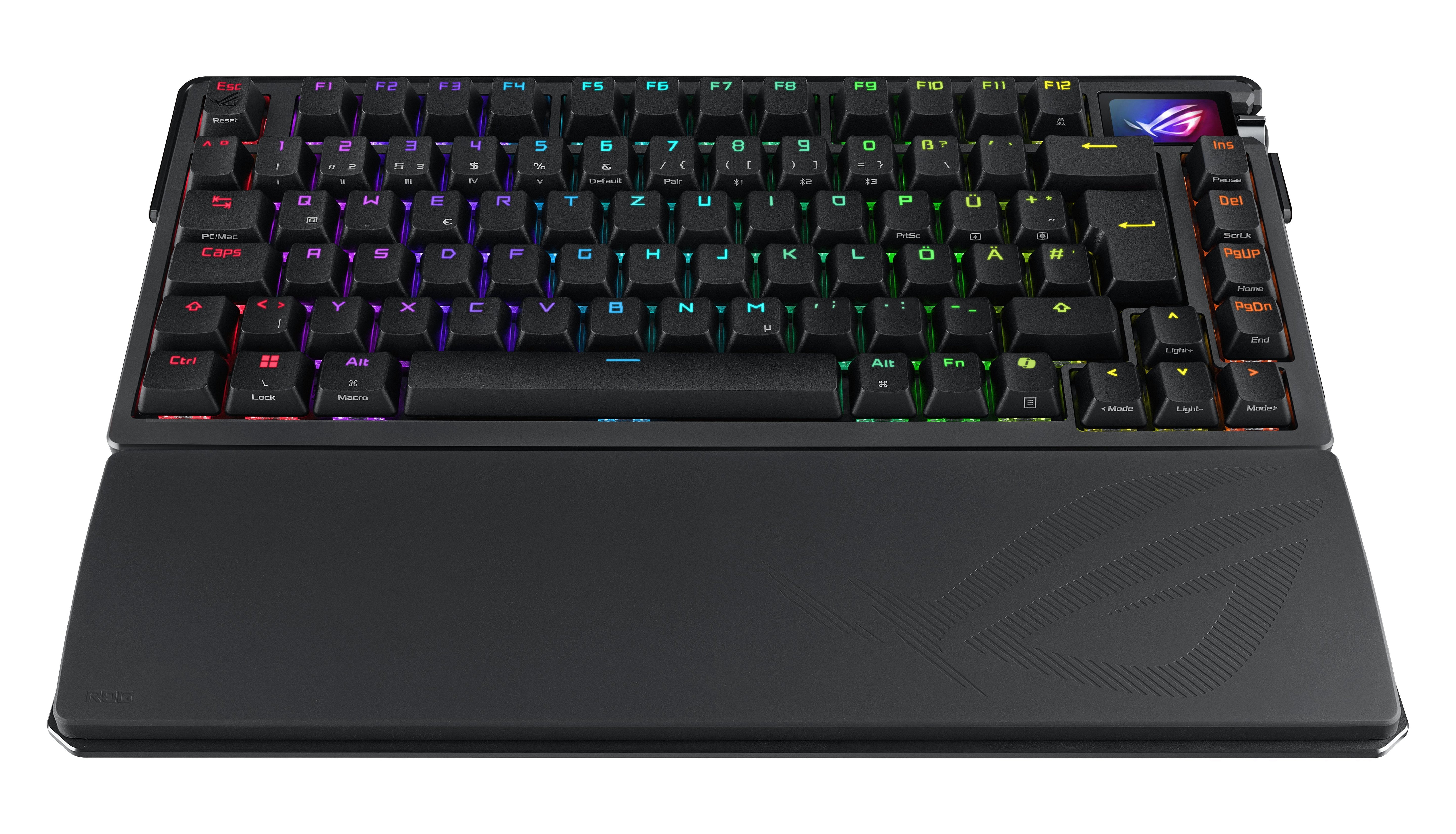 Asus Rog Azoth Extreme, Teclado Gaming Negro, Disposición De, Rog Nx Snow 90mp03ma-Bkda01
