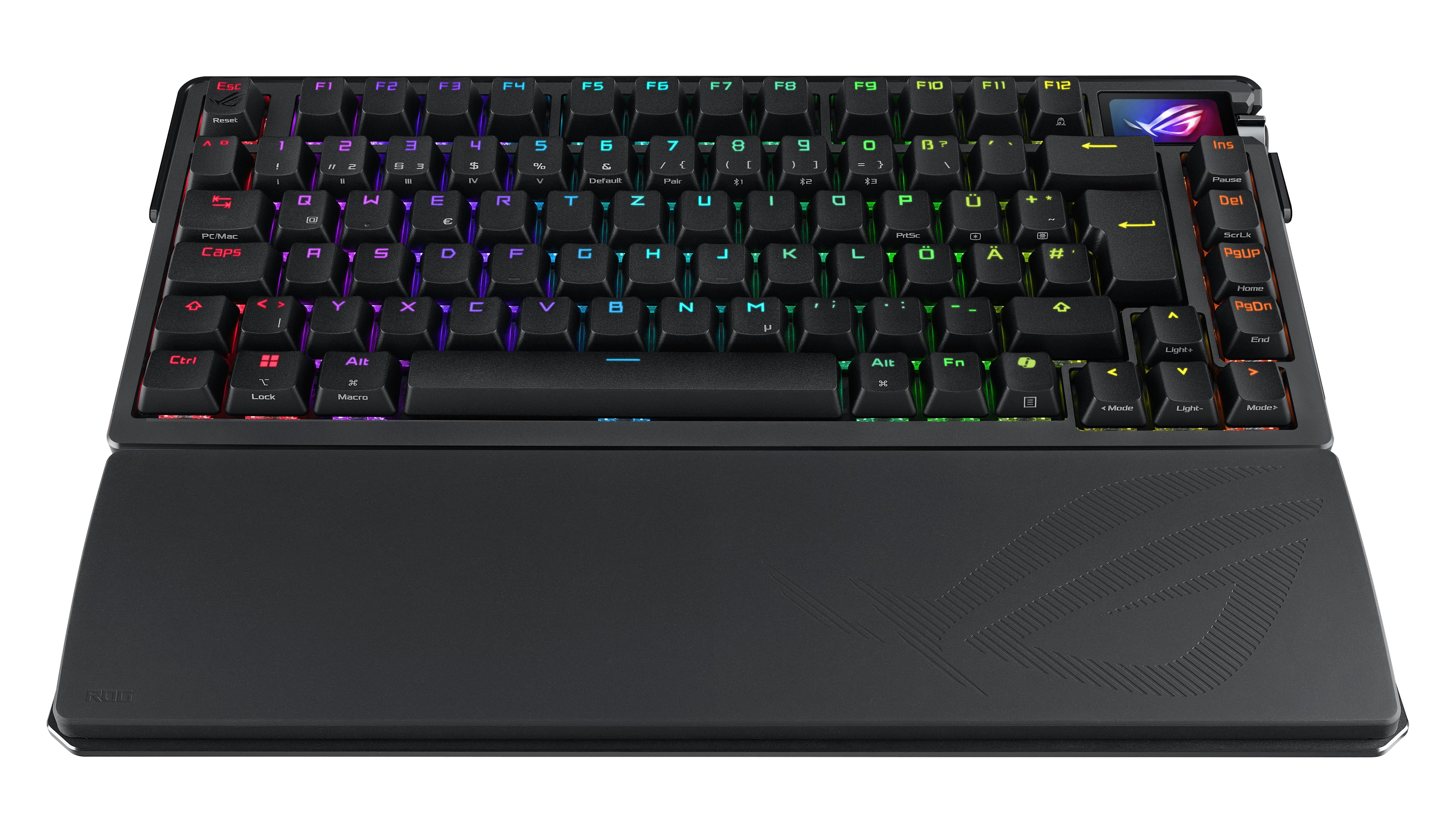 EAN 4711387599747 - ASUS ROG Azoth Extreme teclado Juego USB + RF Wireless + Bluetooth QWERTZ Negro imagen 3