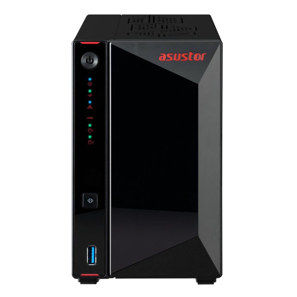 Asumor Nimhmor 2 Gen2 As5402t 2 Bay Nas, Quad-Core 2.0ghz