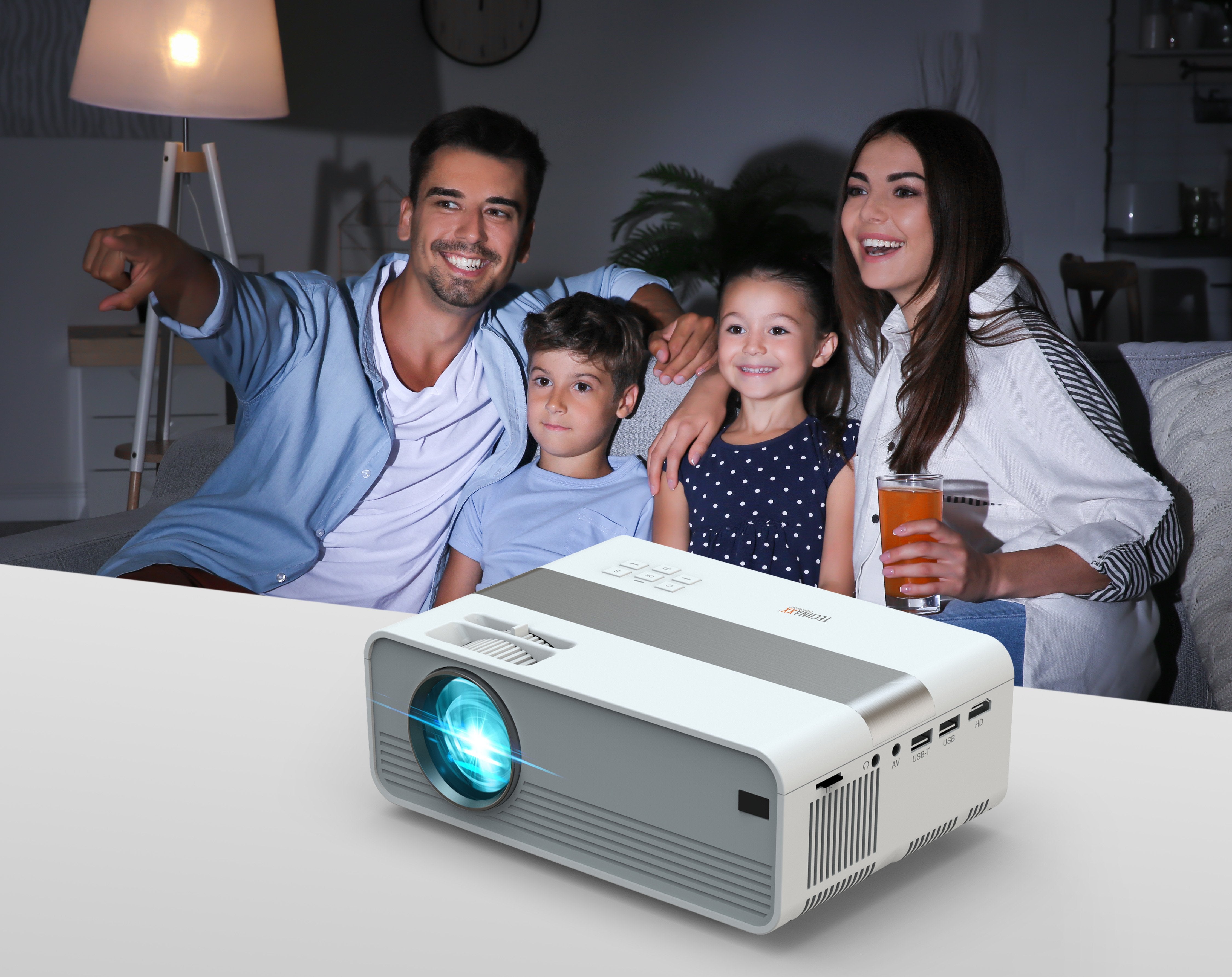EAN 4260358123769 - Technaxx TX-127 Proyector de alcance estándar 2000 lúmenes ANSI LCD 1080p (1920x1080) Plata, Blanco imagen 10