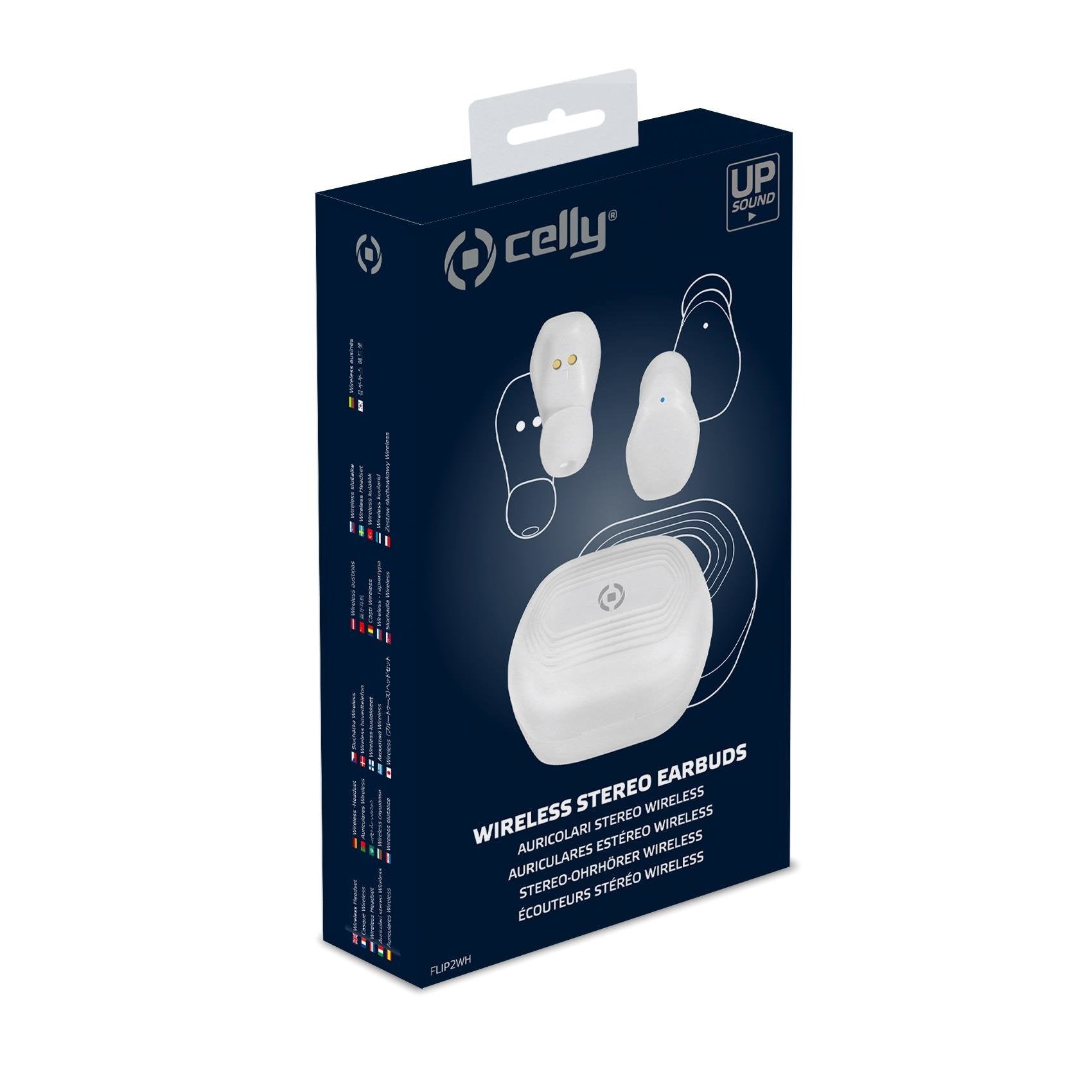 Auricular Celly True Wireless Flip 2 Wh