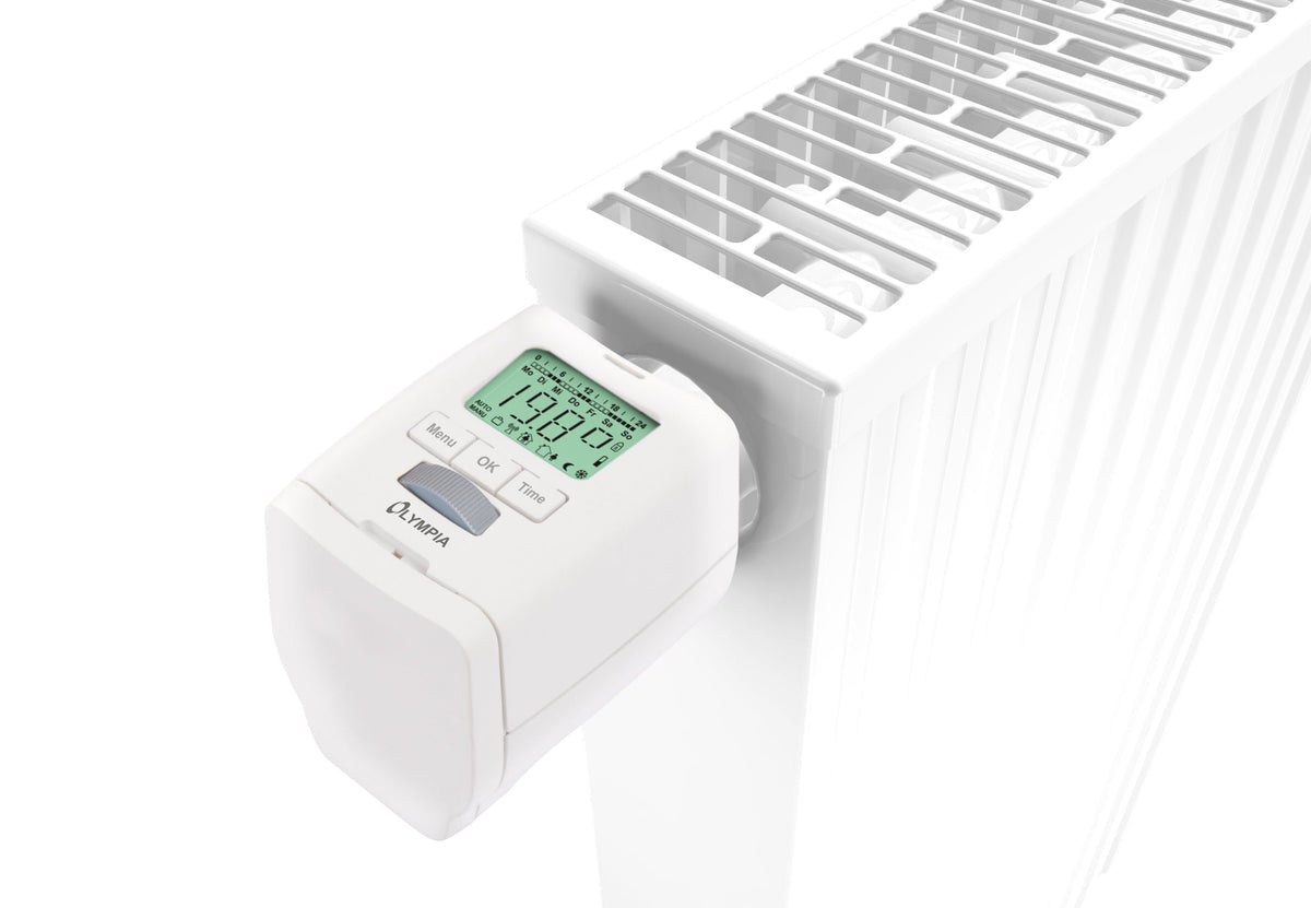 Olympia Termostato Para Radiador Hat 430-22 Blanco