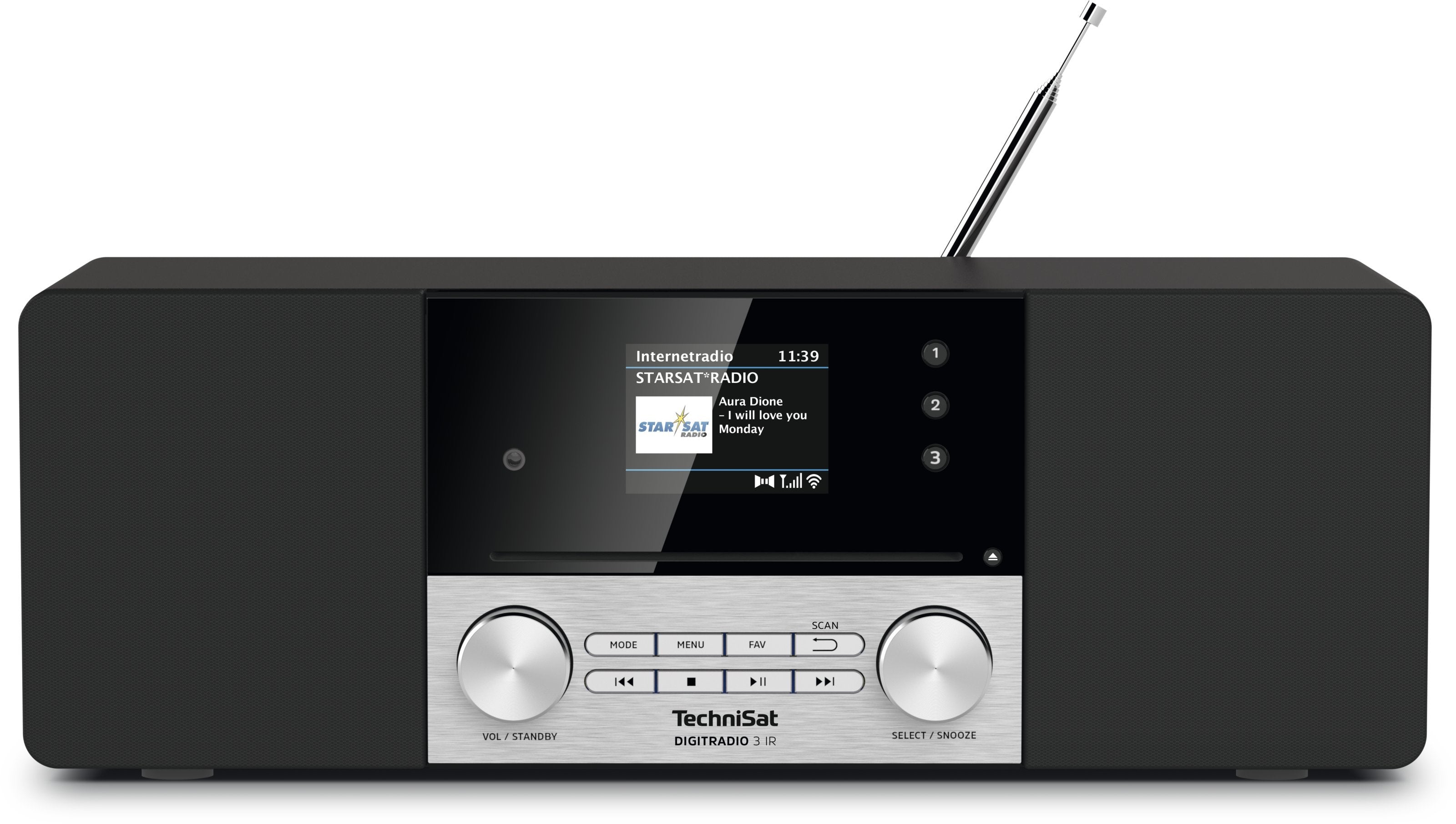 Technisat Digitradio 3 Ir Black/Silver