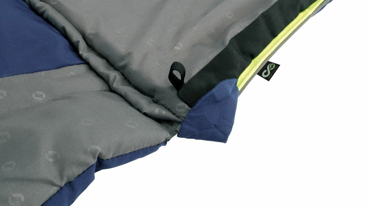 Outwell Contour Lux Double Imperial Adulto Saco De Dormir Rectangular Poliéster Azul